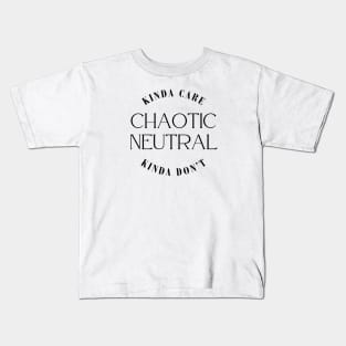 Chaotic Neutral Kids T-Shirt